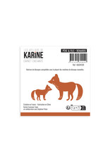 LES ATELIERS DE KARINE LES ATELIERS DE KARINE CARNET ENCHANTÉ PÈRE & FILS RENARDS DIE SET