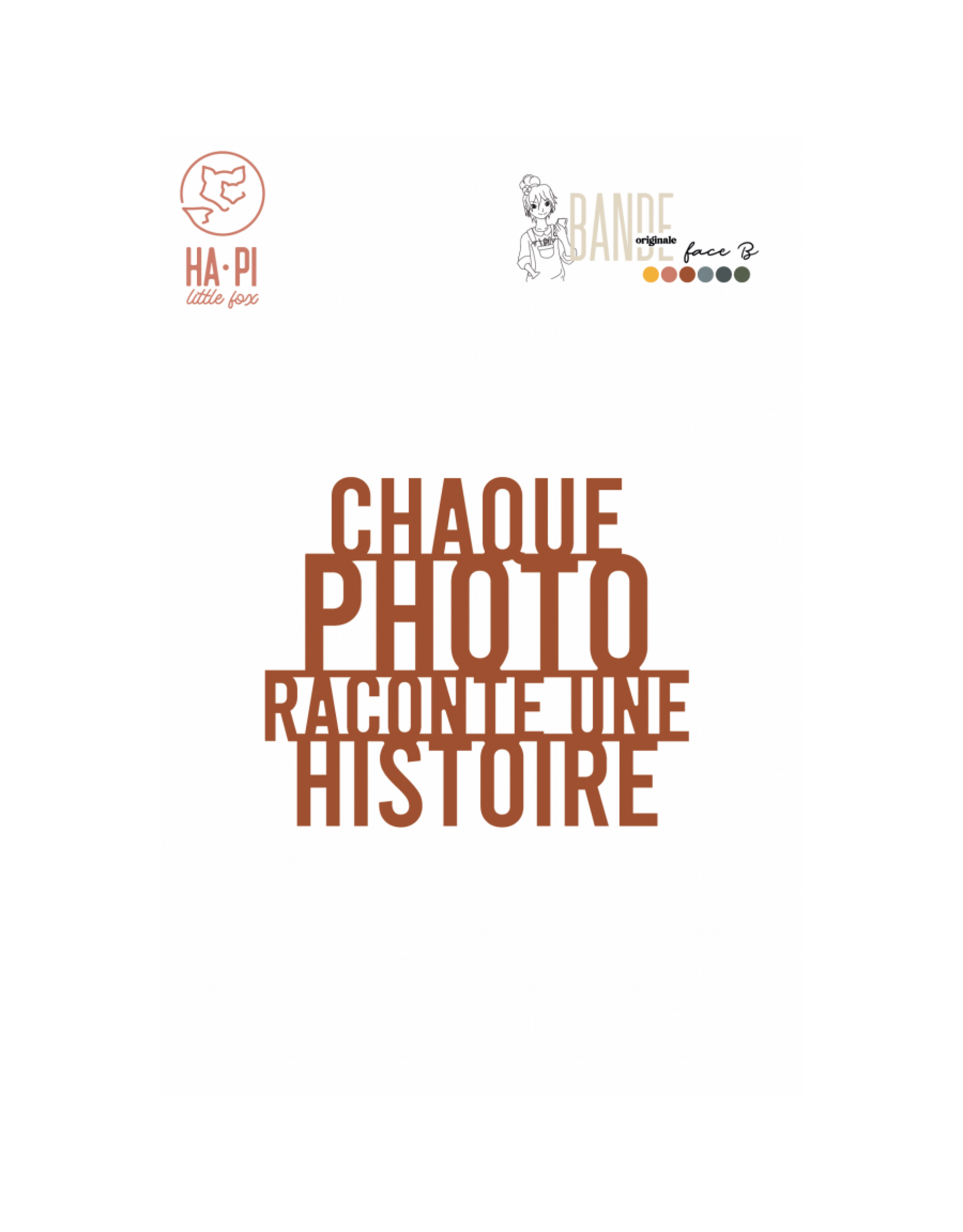 HA-PI LITTLE FOX HA-PI LITTLE FOX CHAQUE PHOTO DIE SET