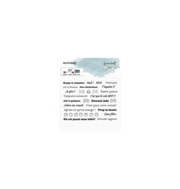 DIY & CIE DIY & CIE ADO ET CIE CLEAR STAMP SET