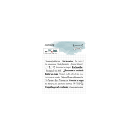 DIY & CIE DIY & CIE VACANCES ET CIE CLEAR STAMP SET