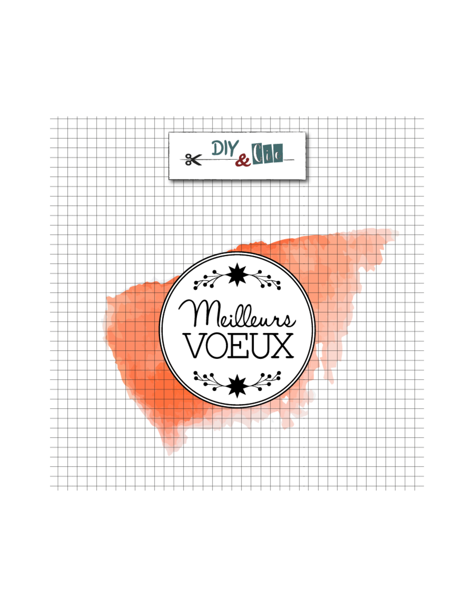 DIY & CIE DIY & CIE MEILLEURS VOEUX SCEAU EN LAITON/BRASS SEAL