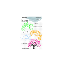 DIY & CIE DIY & CIE ARBRE DES SAISONS CLEAR STAMP SET