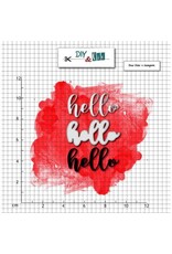 DIY & CIE DIY & CIE HELLO STAMP AND DIE SET