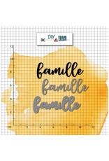 DIY & CIE DIY & CIE FAMILLE STAMP AND DIE SET