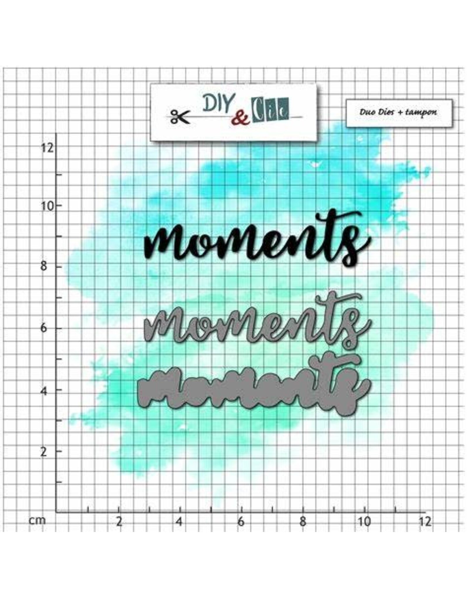 DIY & CIE DIY & CIE MOMENTS STAMP AND DIE SET