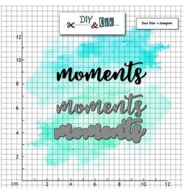 DIY & CIE DIY & CIE MOMENTS STAMP AND DIE SET