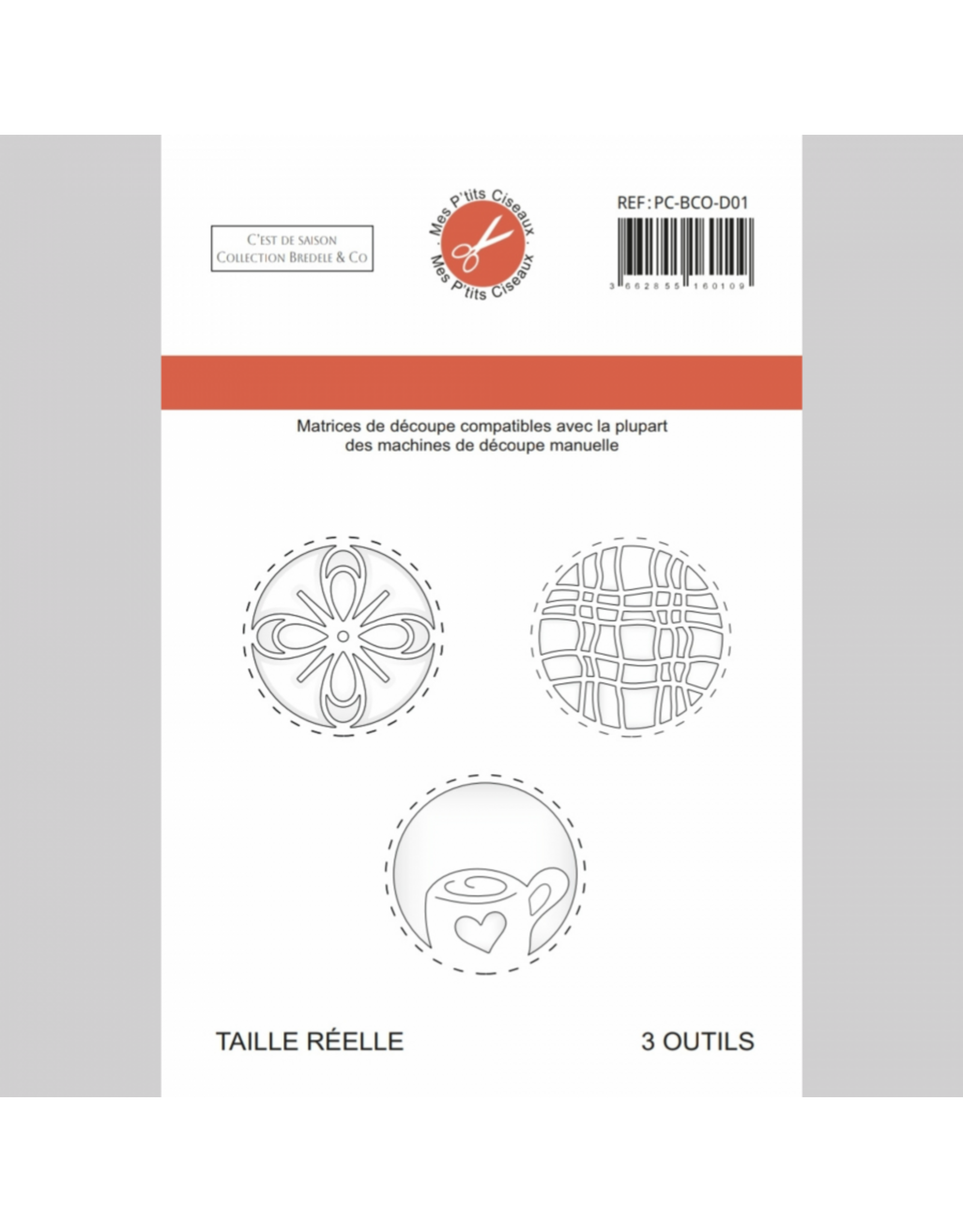 MES P'TITS CISEAUX MES P'TITS CISEAUX TRIO DE CERCLES DIE SET