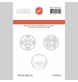 MES P'TITS CISEAUX MES P'TITS CISEAUX TRIO DE CERCLES DIE SET
