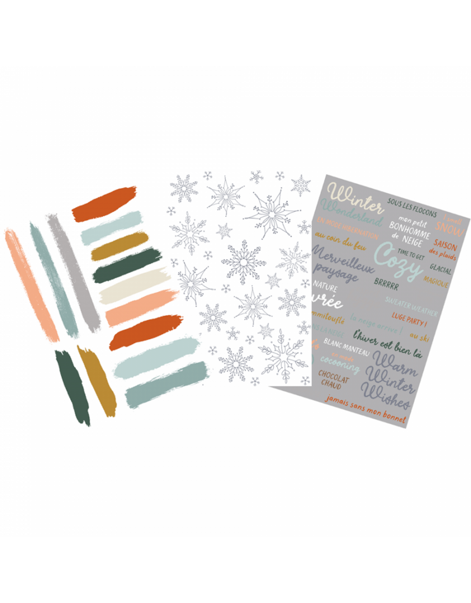 HA-PI LITTLE FOX HA-PI LITTLE FOX COLLECTION ETOILE DES NEIGES RUB-ONS