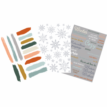 HA-PI LITTLE FOX HA-PI LITTLE FOX COLLECTION ETOILE DES NEIGES RUB-ONS