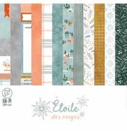 HA-PI LITTLE FOX HA-PI LITTLE FOX COLLECTION ETOILE DES NEIGES 12x12 COLLECTION KIT
