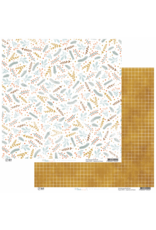 HA-PI LITTLE FOX HA-PI LITTLE FOX ETOILE DES NEIGES #5 12x12 CARDSTOCK