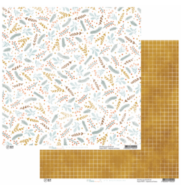 HA-PI LITTLE FOX HA-PI LITTLE FOX ETOILE DES NEIGES #5 12x12 CARDSTOCK