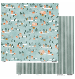 HA-PI LITTLE FOX HA-PI LITTLE FOX ETOILE DES NEIGES #4 12x12 CARDSTOCK