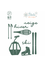 HA-PI LITTLE FOX HA-PI LITTLE FOX COLLECTION ETOILE DES NEIGES SPORTS D'HIVER DIE SET