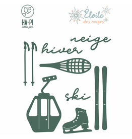 HA-PI LITTLE FOX HA-PI LITTLE FOX COLLECTION ETOILE DES NEIGES SPORTS D'HIVER DIE SET