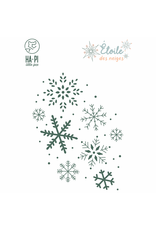 HA-PI LITTLE FOX HA-PI LITTLE FOX COLLECTION ETOILE DES NEIGES FOND FLOCONS DIE