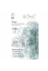 HA-PI LITTLE FOX HA-PI LITTLE FOX COLLECTION ETOILE DES NEIGES HYGGE CLEAR STAMP SET
