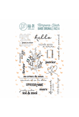 HA-PI LITTLE FOX HA-PI LITTLE FOX 365 JOURS CLEAR STAMP SET