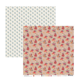 MES P'TITS CISEAUX MES P'TITS CISEAUX COLLECTION BREDELE AND CO #05 12x12 CARDSTOCK