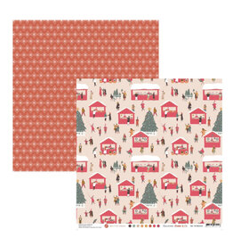 MES P'TITS CISEAUX MES P'TITS CISEAUX COLLECTION BREDELE AND CO #01 12x12 CARDSTOCK