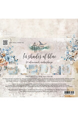 ALCHEMY OF ART ALCHEMY OF ART IN SHADES OF BLUE 8x8 PAPER PACK 12 SHEETS