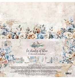 ALCHEMY OF ART ALCHEMY OF ART IN SHADES OF BLUE 12x12 PAPER PACK 6 SHEETS