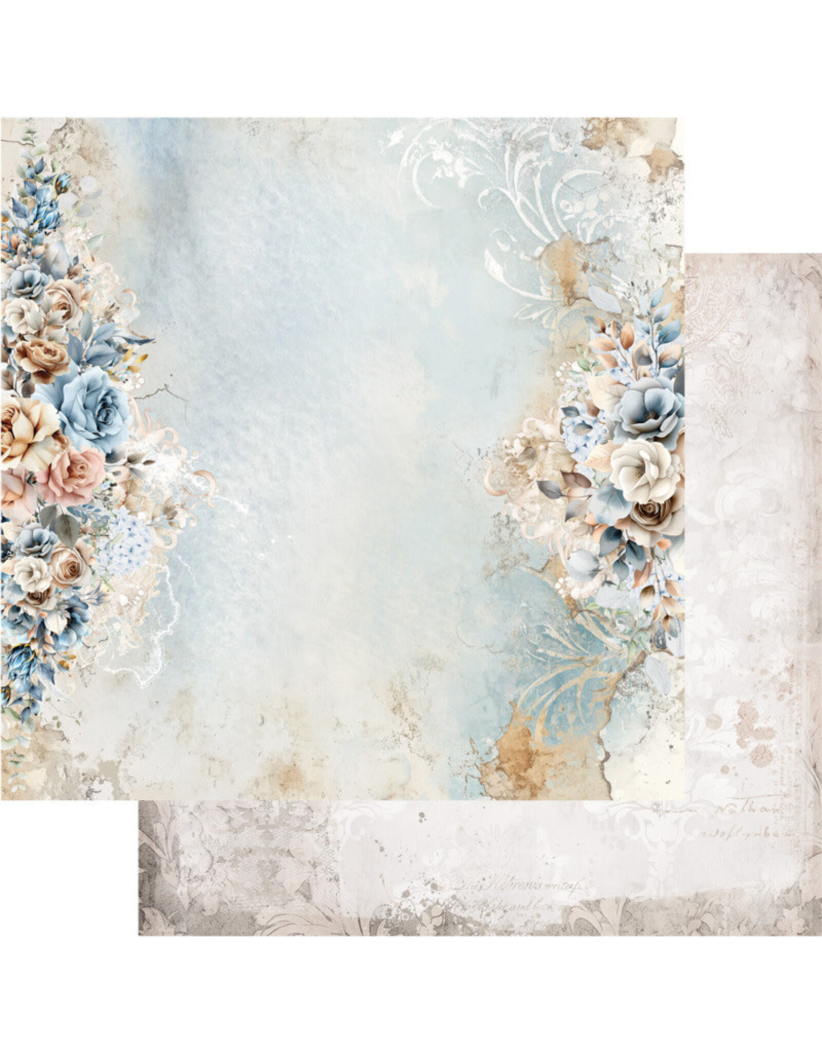 ALCHEMY OF ART ALCHEMY OF ART IN SHADES OF BLUE 12x12 PAPER PACK 6 SHEETS