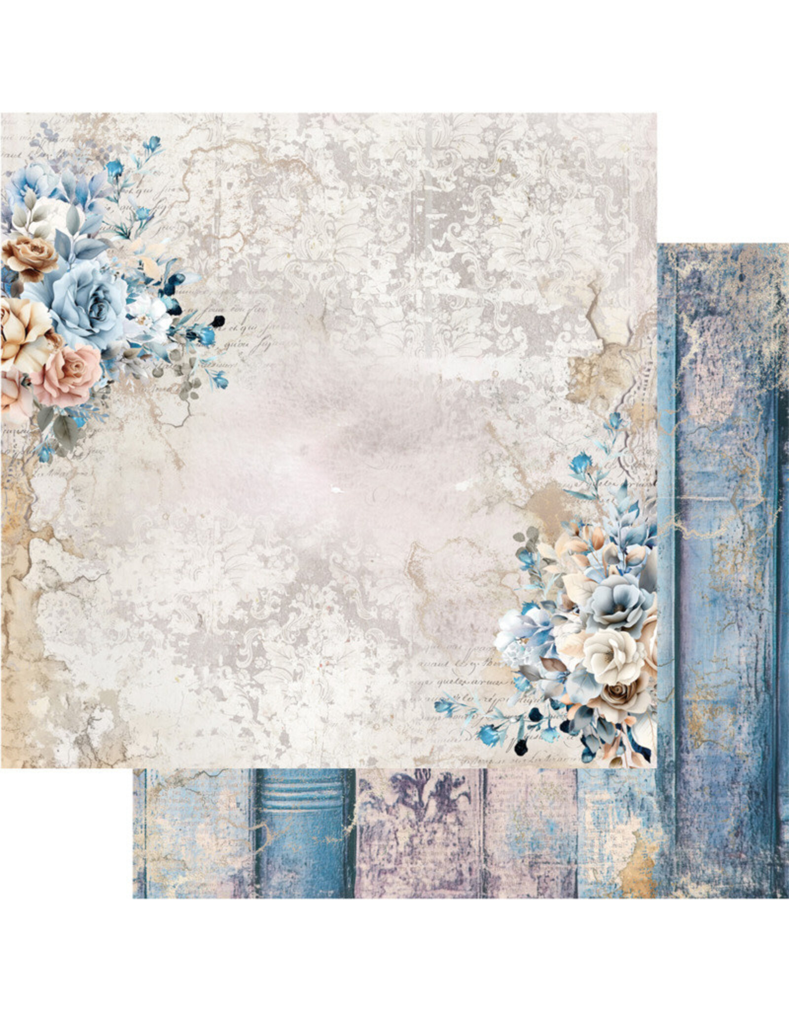 ALCHEMY OF ART ALCHEMY OF ART IN SHADES OF BLUE 12x12 PAPER PACK 6 SHEETS