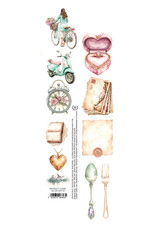 ALCHEMY OF ART ALCHEMY OF ART DREAMY DREAMS 03 2x12 EXTRAS CARDSTOCK