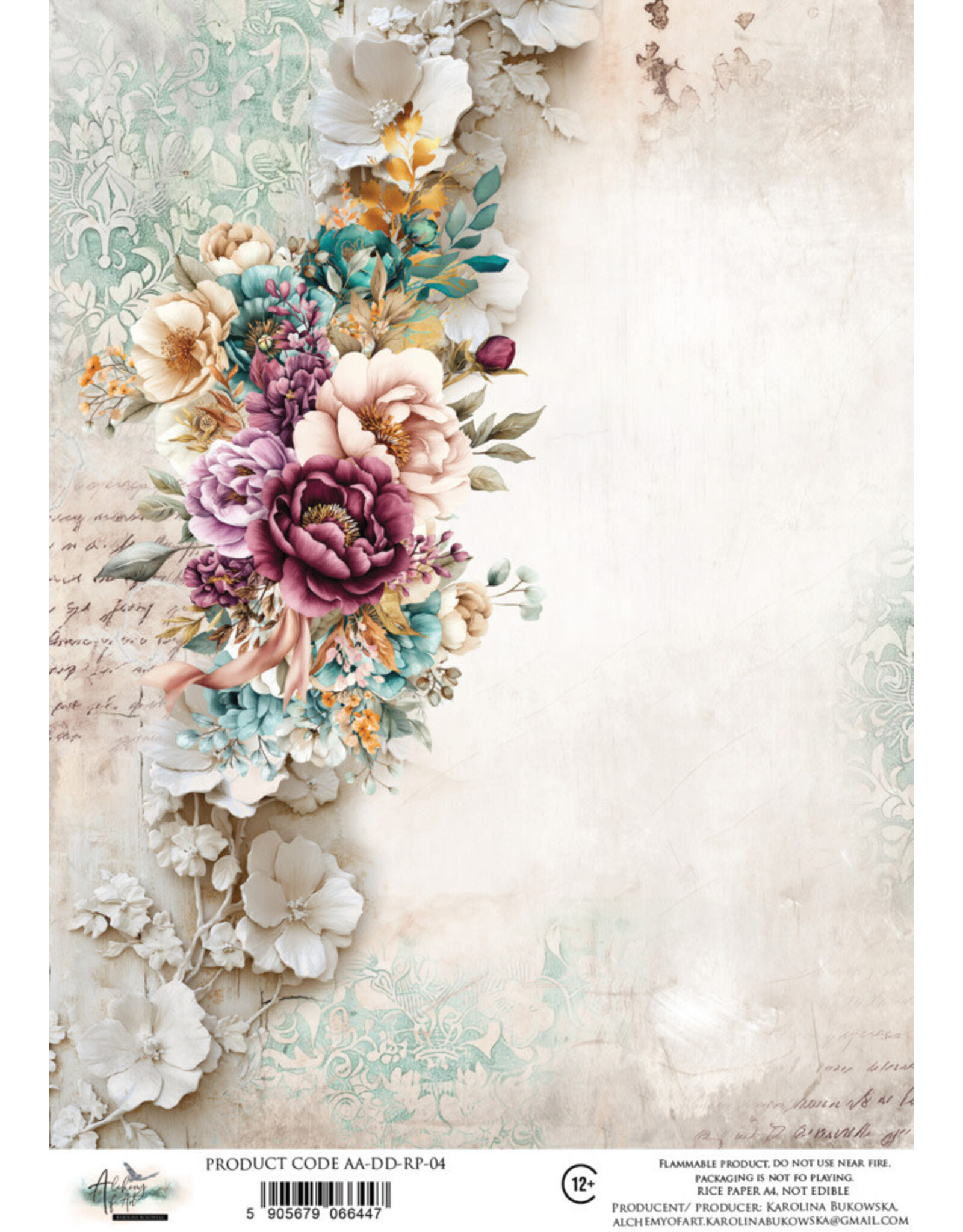 ALCHEMY OF ART ALCHEMY OF ART DREAMY DREAMS 04 A4 RICE PAPER