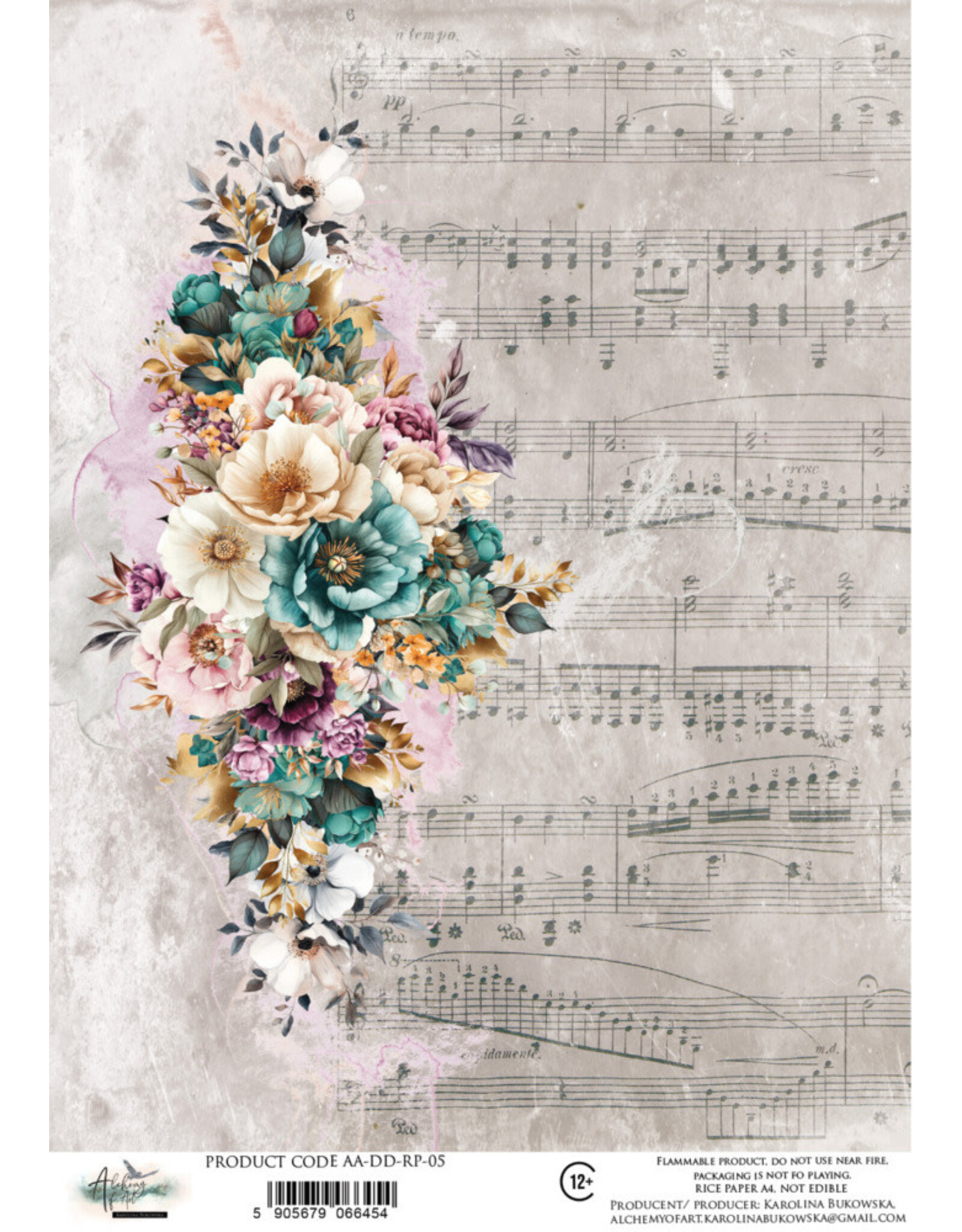 ALCHEMY OF ART ALCHEMY OF ART DREAMY DREAMS 05 A4 RICE PAPER