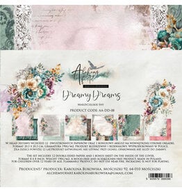 ALCHEMY OF ART ALCHEMY OF ART DREAMY DREAMS 8x8 PAPER PACK 12 SHEETS