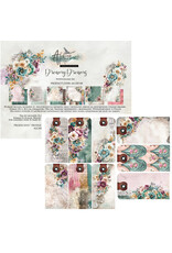 ALCHEMY OF ART ALCHEMY OF ART DREAMY DREAMS 8x8 PAPER PACK 12 SHEETS