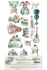 ALCHEMY OF ART ALCHEMY OF ART DREAMY DREAMS 6x12 EXTRAS DIE-CUTS