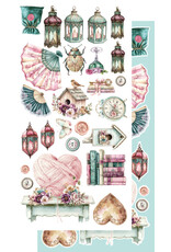 ALCHEMY OF ART ALCHEMY OF ART DREAMY DREAMS 6x12 EXTRAS DIE-CUTS