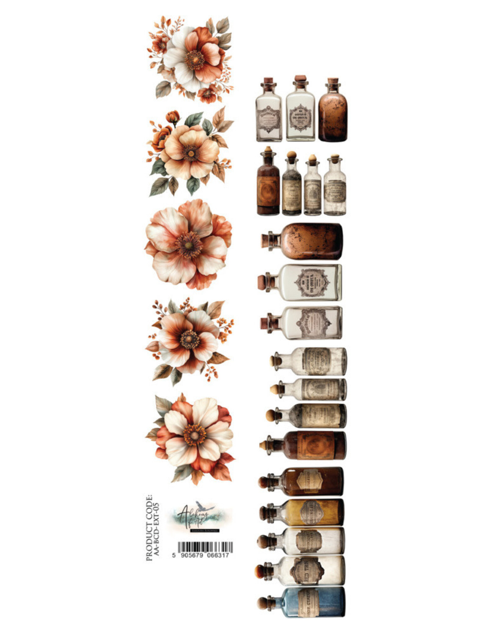 ALCHEMY OF ART ALCHEMY OF ART BEHIND CLOSED DOORS 05 2x12 EXTRAS CARDSTOCK