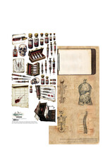 ALCHEMY OF ART ALCHEMY OF ART EXTRAS PAPER BEHIND CLOSED DOORS-MEDICAL TOOLS DIE-CUTS