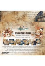ALCHEMY OF ART ALCHEMY OF ART BEHIND CLOSED DOORS 8x8 PAPER PACK 12 SHEETS