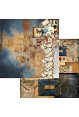 ALCHEMY OF ART ALCHEMY OF ART BEHIND CLOSED DOORS 8x8 PAPER PACK 12 SHEETS