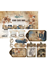 ALCHEMY OF ART ALCHEMY OF ART BEHIND CLOSED DOORS 8x8 PAPER PACK 12 SHEETS