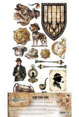 ALCHEMY OF ART ALCHEMY OF ART BEHIND CLOSED DOORS 6x12 EXTRAS DIE-CUTS