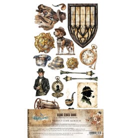 ALCHEMY OF ART ALCHEMY OF ART BEHIND CLOSED DOORS 6x12 EXTRAS DIE-CUTS