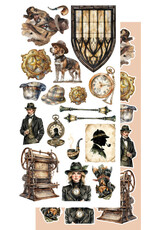 ALCHEMY OF ART ALCHEMY OF ART BEHIND CLOSED DOORS 6x12 EXTRAS DIE-CUTS