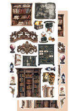 ALCHEMY OF ART ALCHEMY OF ART BEHIND CLOSED DOORS 6x12 EXTRAS DIE-CUTS