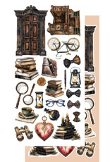 ALCHEMY OF ART ALCHEMY OF ART BEHIND CLOSED DOORS 6x12 EXTRAS DIE-CUTS