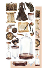 ALCHEMY OF ART ALCHEMY OF ART BEHIND CLOSED DOORS 6x12 EXTRAS DIE-CUTS