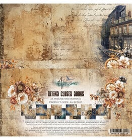 ALCHEMY OF ART ALCHEMY OF ART BEHIND CLOSED DOORS 12x12 PAPER PACK 6 SHEETS