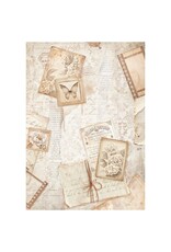 STAMPERIA STAMPERIA QUIET DAYS ASSORTED A4 RICE PAPER 6/PK