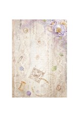 STAMPERIA STAMPERIA QUIET DAYS ASSORTED A4 RICE PAPER 6/PK